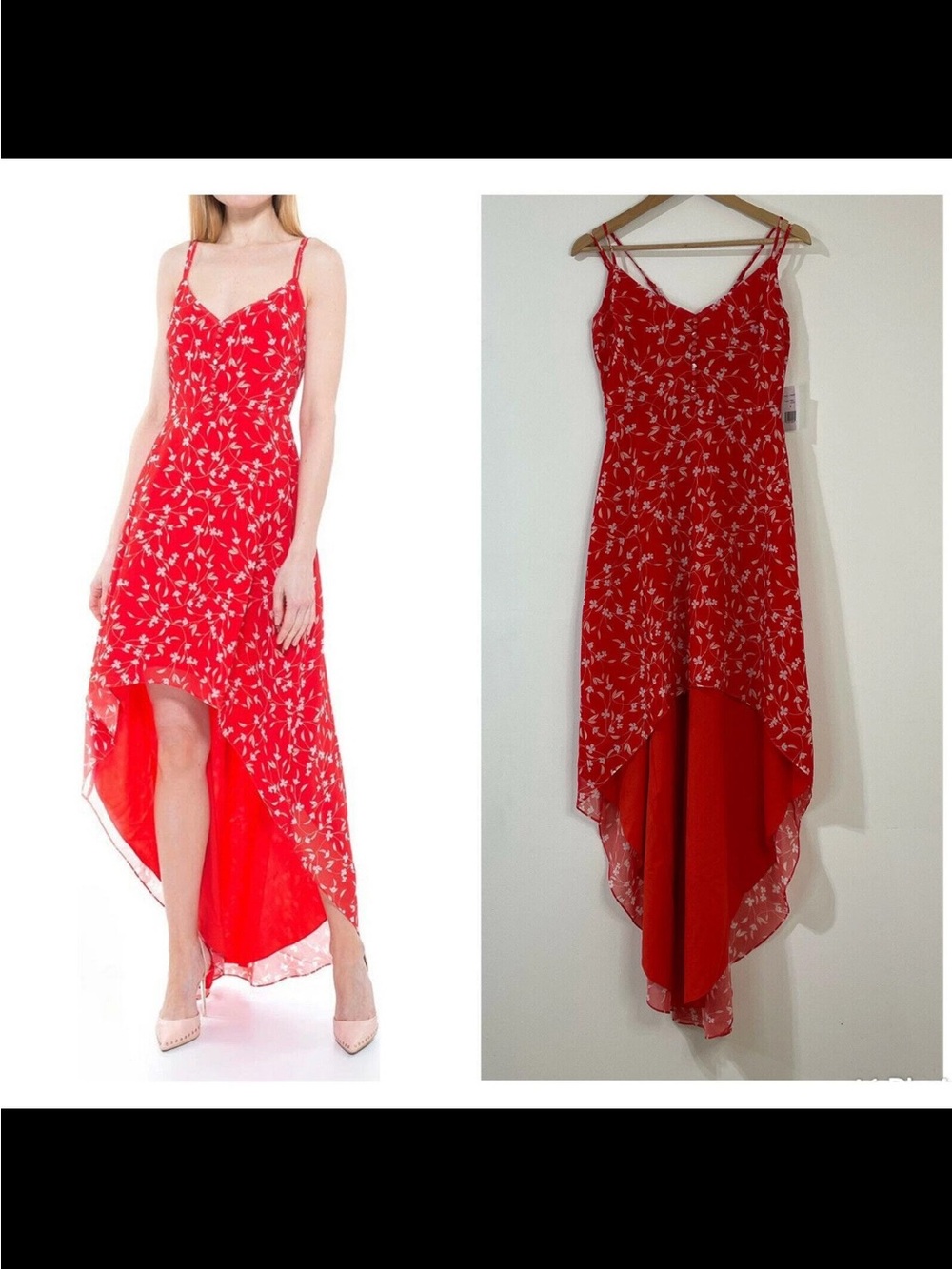Alexia Admor Bailey sweetheart high-low maxi dress NWT size 6